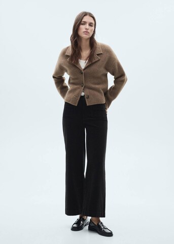 MANGO Loosefit Jeans 'Catherip' i svart
