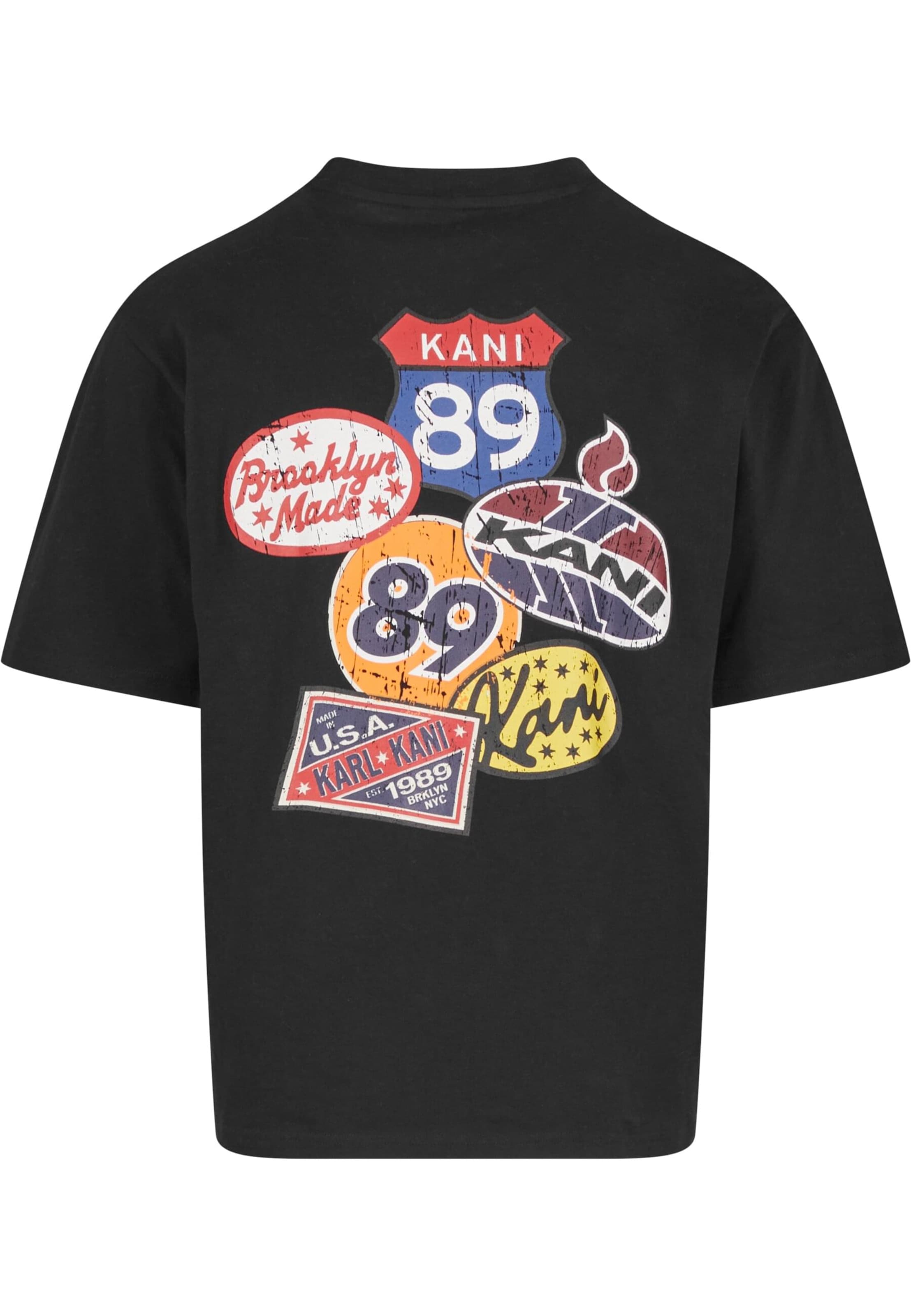 Karl Kani Μπλουζάκι σε μαύρο: μπροστά