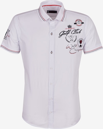 Leif Nelson Shirt in White: front