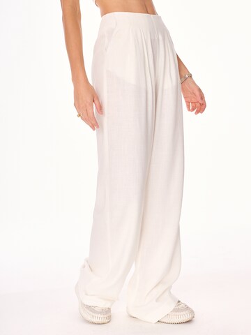 mandragora Wide leg Broek 'Ora' in Beige