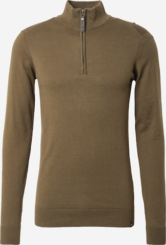 INDICODE Sweater 'Ancona' in Green: front