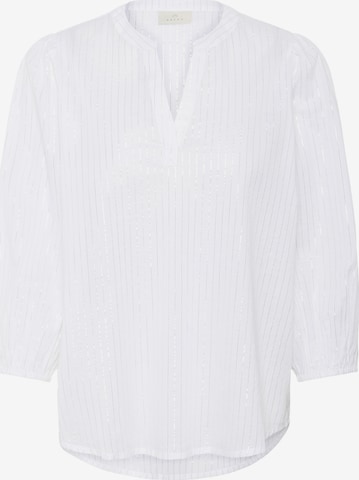 Kaffe - Blusa 'KAluise' en blanco: frente