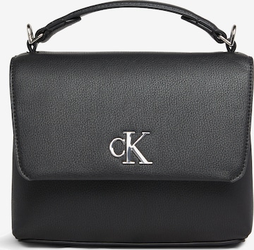 Calvin Klein Jeans - Bolso de mano en negro: frente