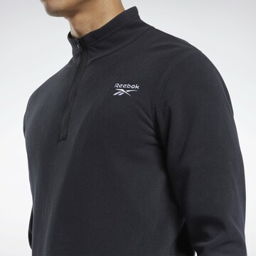 Reebok Athletic Sweatshirt in Black