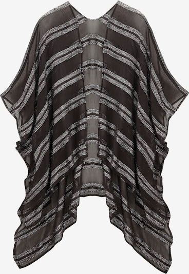 Paplūdimio rankšluostis iš LASCANA, spalva – juoda / sidabrinė, Prekių apžvalga