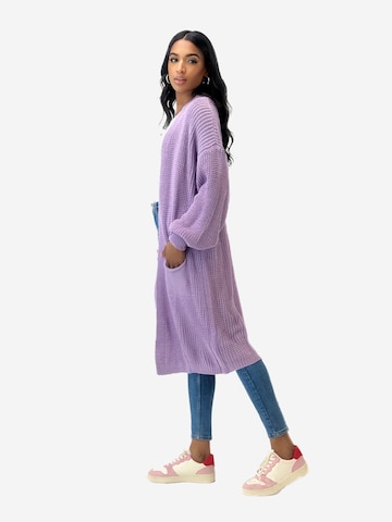 Cardigan Elara en violet