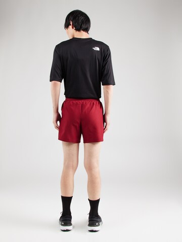 UNDER ARMOUR Normalny krój Spodnie sportowe 'Launch 5' w kolorze czerwony