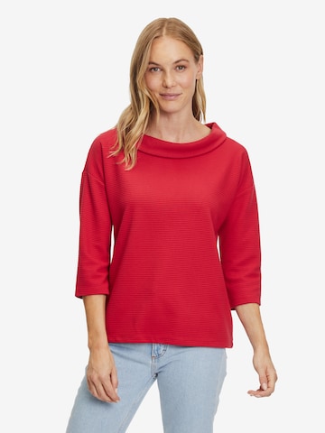 Betty Barclay Sweatshirt in Red: front