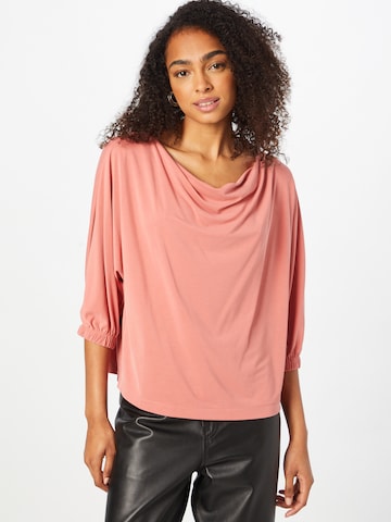 T-shirt s.Oliver BLACK LABEL en rose : devant