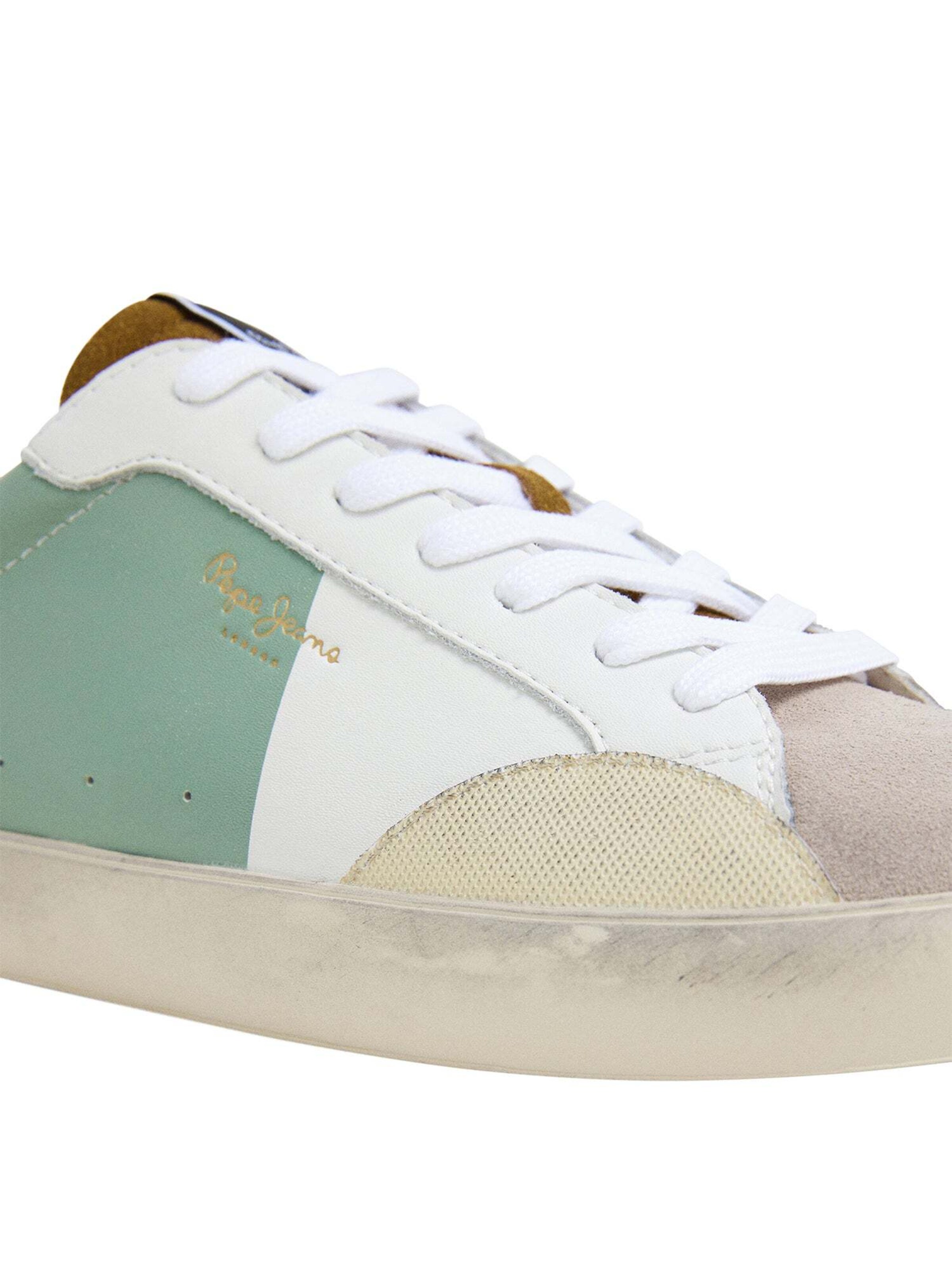 Sneaker bassa 'Lane' di Pepe Jeans in verde