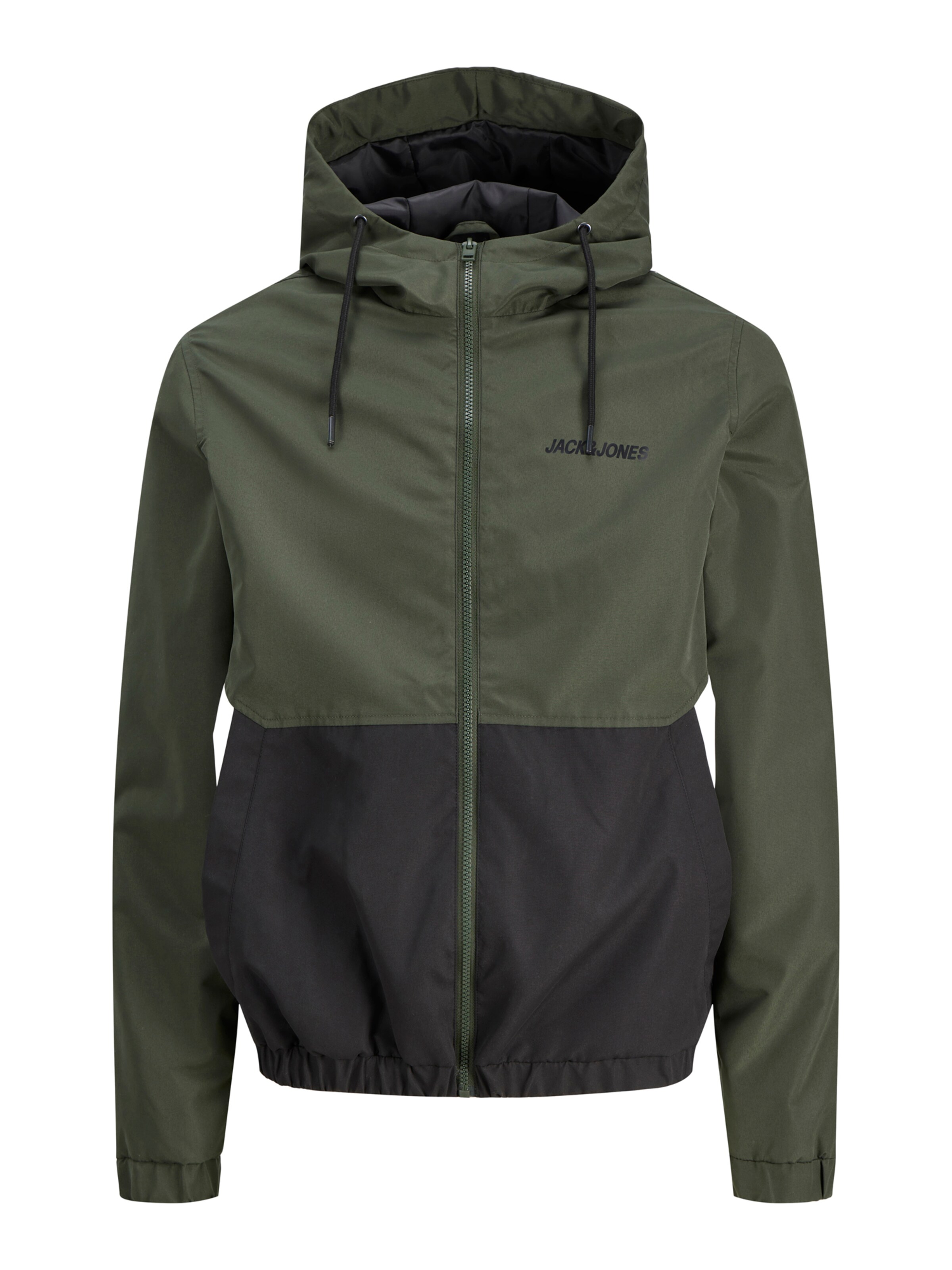 JACK & JONES Prechodná bunda 'JWHMASH' - Zelená: predná strana