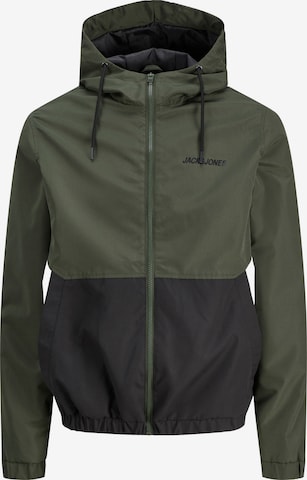JACK & JONES Prechodná bunda 'JWHMASH' - Zelená: predná strana