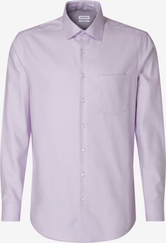 SEIDENSTICKER Regular fit Overhemd in Lila: voorkant