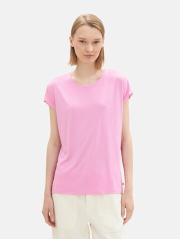 Maglietta di TOM TAILOR DENIM in rosa