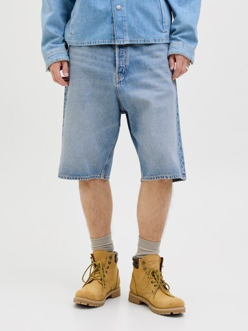 Baggy Jean 'JJIRon JJOriginal' JACK & JONES en bleu : devant