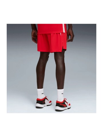 PUMA Regular Sportshorts 'Teamjaws Starter' in Rot