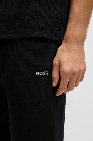 BOSS Regular Pajama Pants in Black