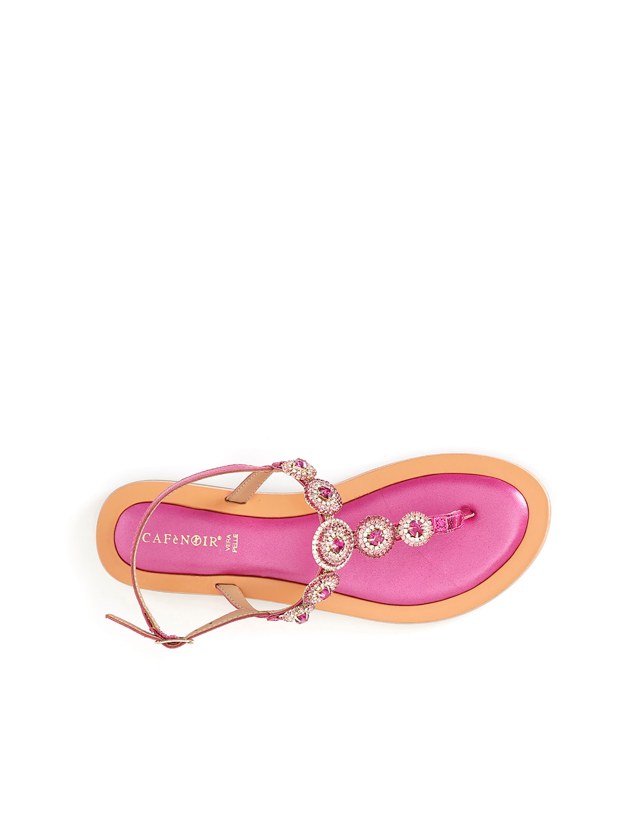 Sandalo di CAFè NOIR in rosa
