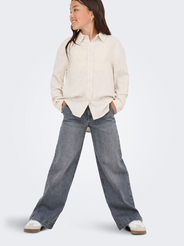 Wide Leg Jean 'KOGNew Brook' ONLY GIRLS en gris