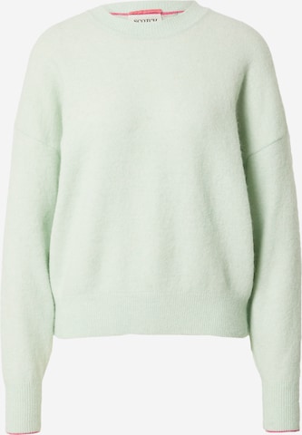 SCOTCH & SODA Sweter 'Fuzzy' w kolorze zielony: przód