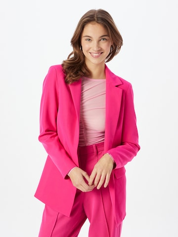 PIECES Blazer 'PCBOZZY' in Pink: front