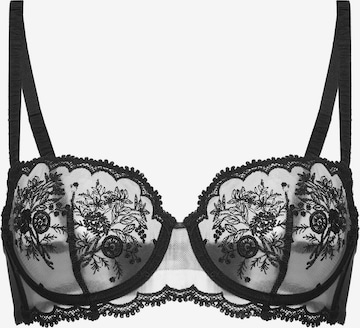 Simone Perele Balconette BH 'Intrigue' in Schwarz: Vorderseite