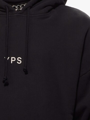 Young Poets Sweatshirt 'Blurry Danis' in Black