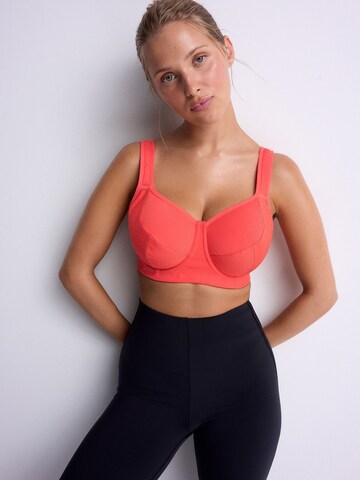 Next T-shirt Bra in Pink: front