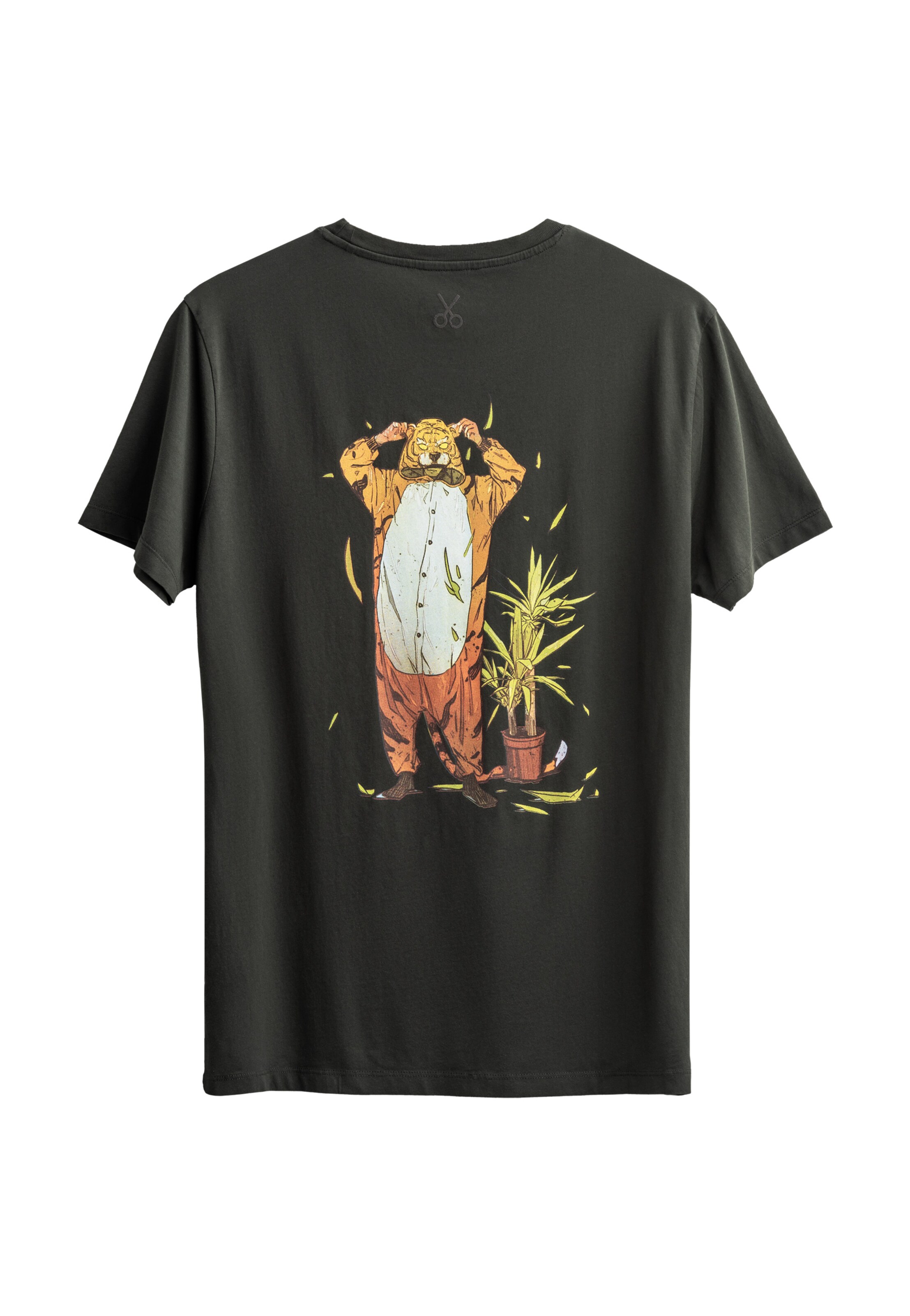 Kaft Shirt 'Flora' in Grijs