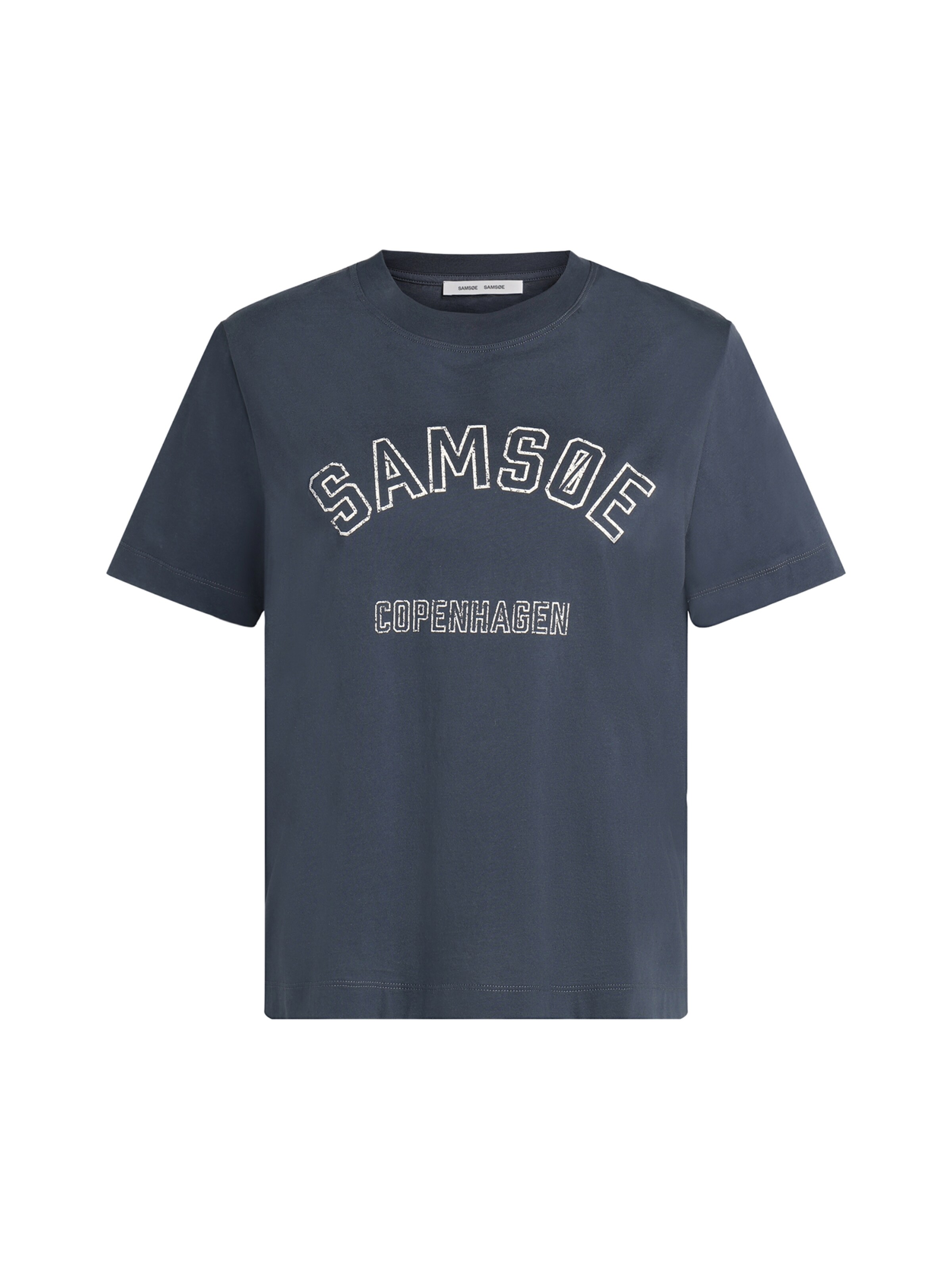 Samsøe Samsøe Футболка 'Sacamino' в Синий: спереди