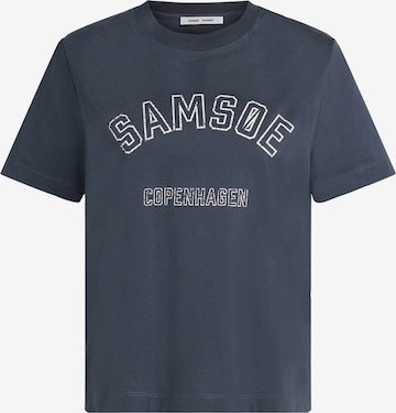 Samsøe Samsøe Футболка 'Sacamino' в Синий: спереди