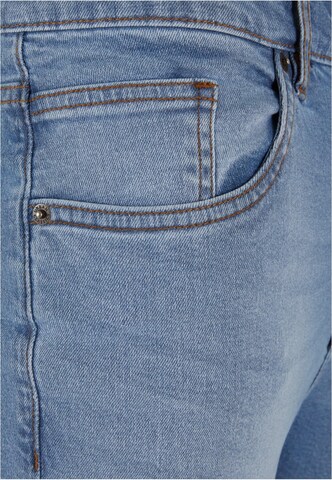 Urban Classics Tapered Jeans in Blau