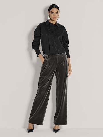 Loosefit Pantalon MADELEINE en gris : devant