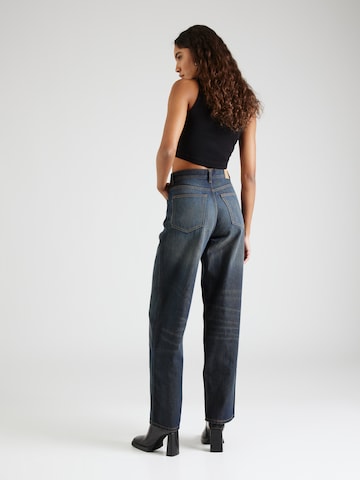 WEEKDAY Wide Leg Jeans 'Rail' in Blau