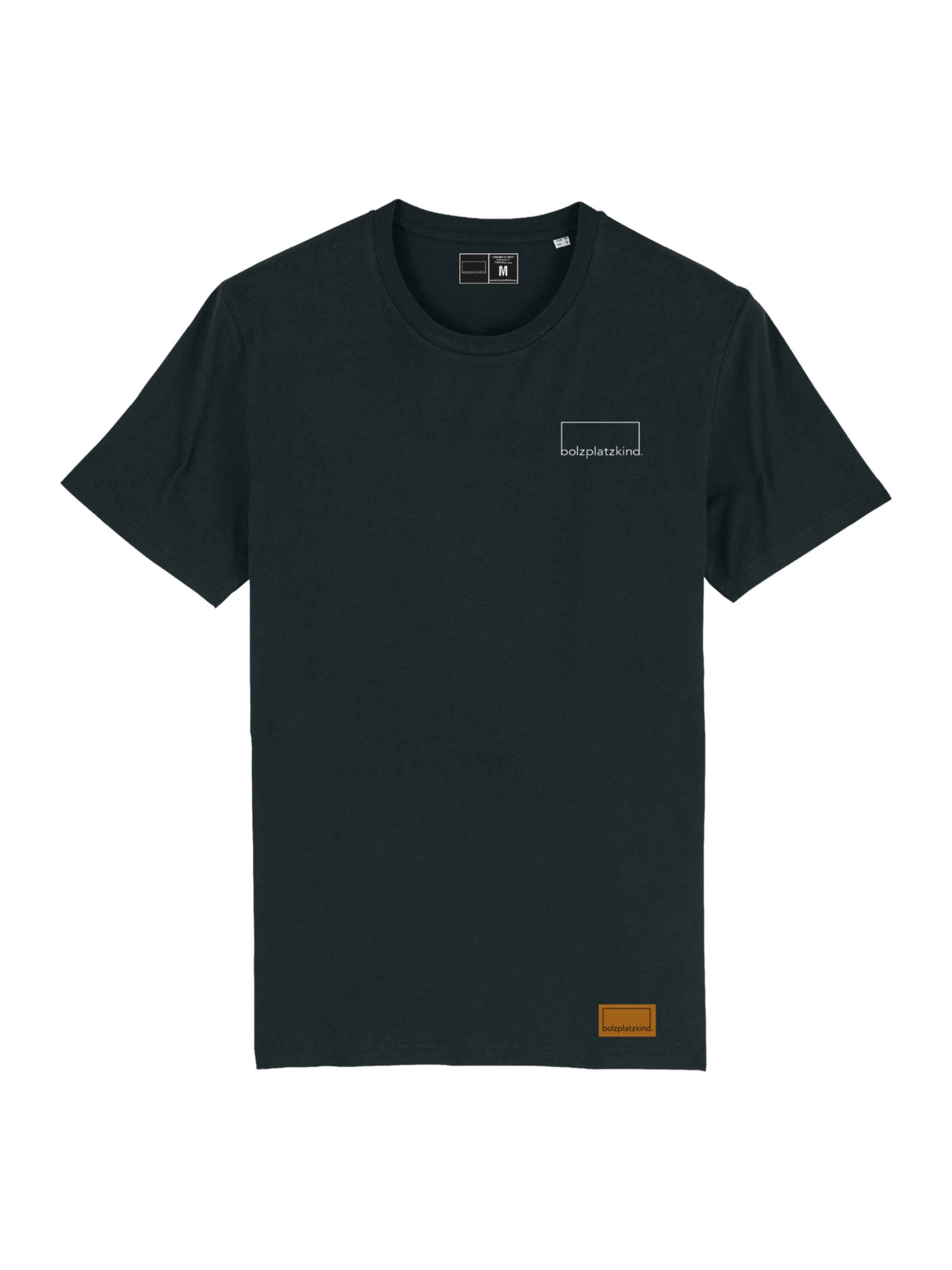 Männer Große Größen Bolzplatzkind T-Shirt in Schwarz - YB82070 Männer Große Größen Bolzplatzkind T-Shirt in Schwarz - YB82070