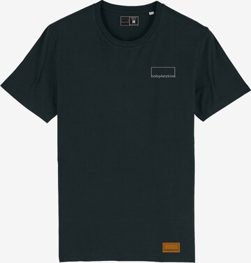 Bolzplatzkind T-Shirt in Schwarz: predná strana