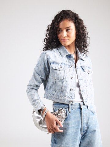 Giacca di mezza stagione di KARL LAGERFELD JEANS in blu: frontale