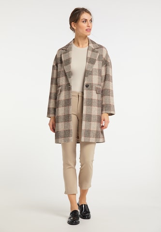 usha BLACK LABEL Between-Seasons Coat in Brown