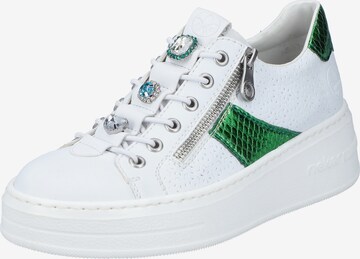 Rieker Sneakers 'N5455' in White: front