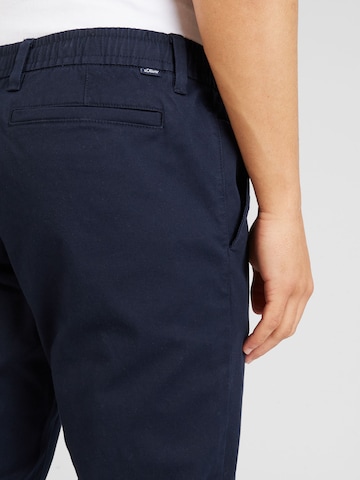 s.Oliver Regular Chino trousers in Blue