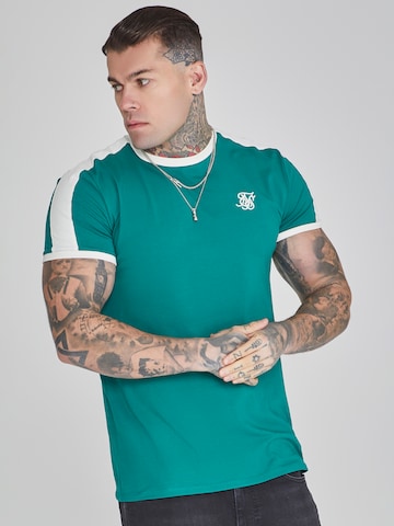 SikSilk T-Shirt in Grün: Vorderseite