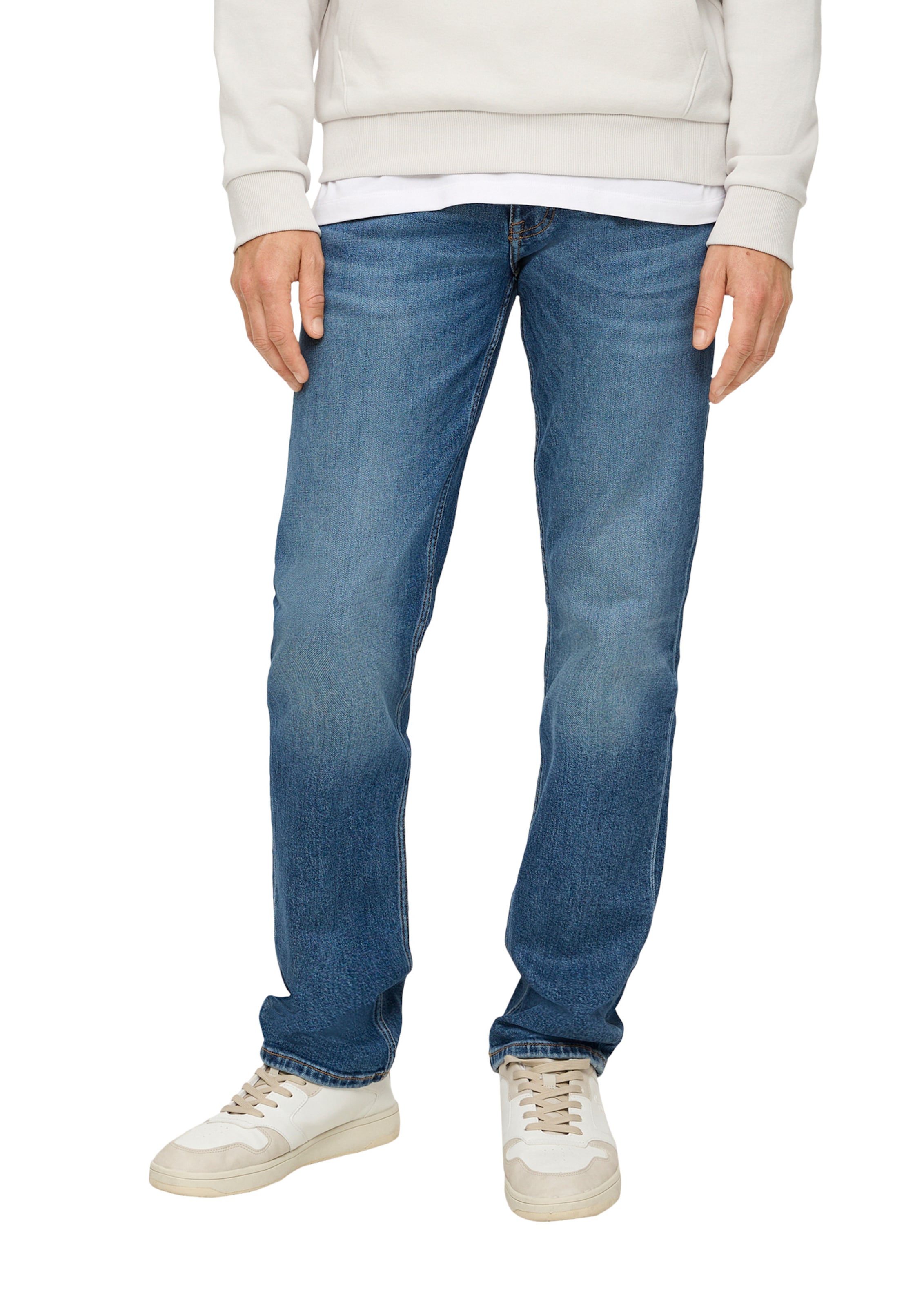 QS Regular Jeans 'Pete' in Blue: front
