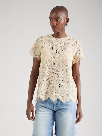 b.young Blouse 'FALACE' in Beige: voorkant