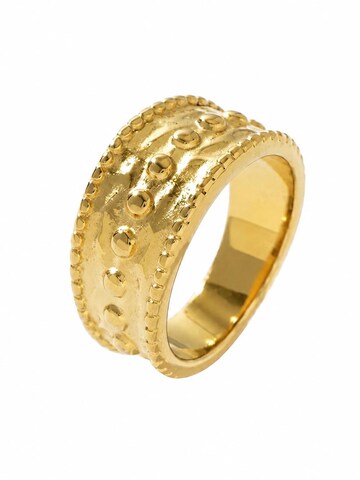 Bague 'Tempio' ETNÉE en or : devant