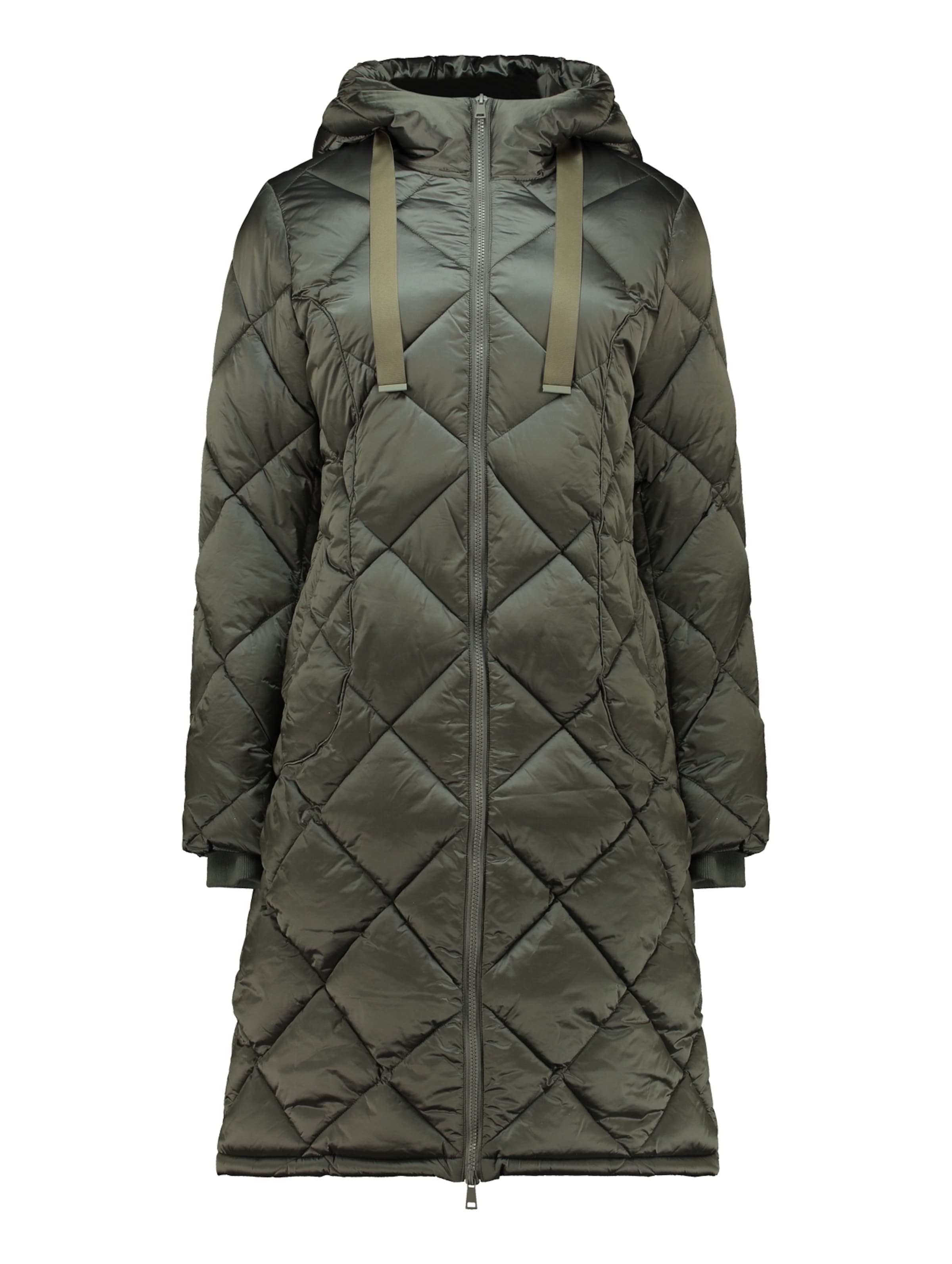 ZABAIONE Winter Coat in Khaki, Item view