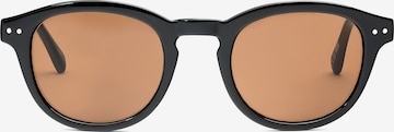 Lunettes de soleil 'Lupo' ECO Shades en marron : devant