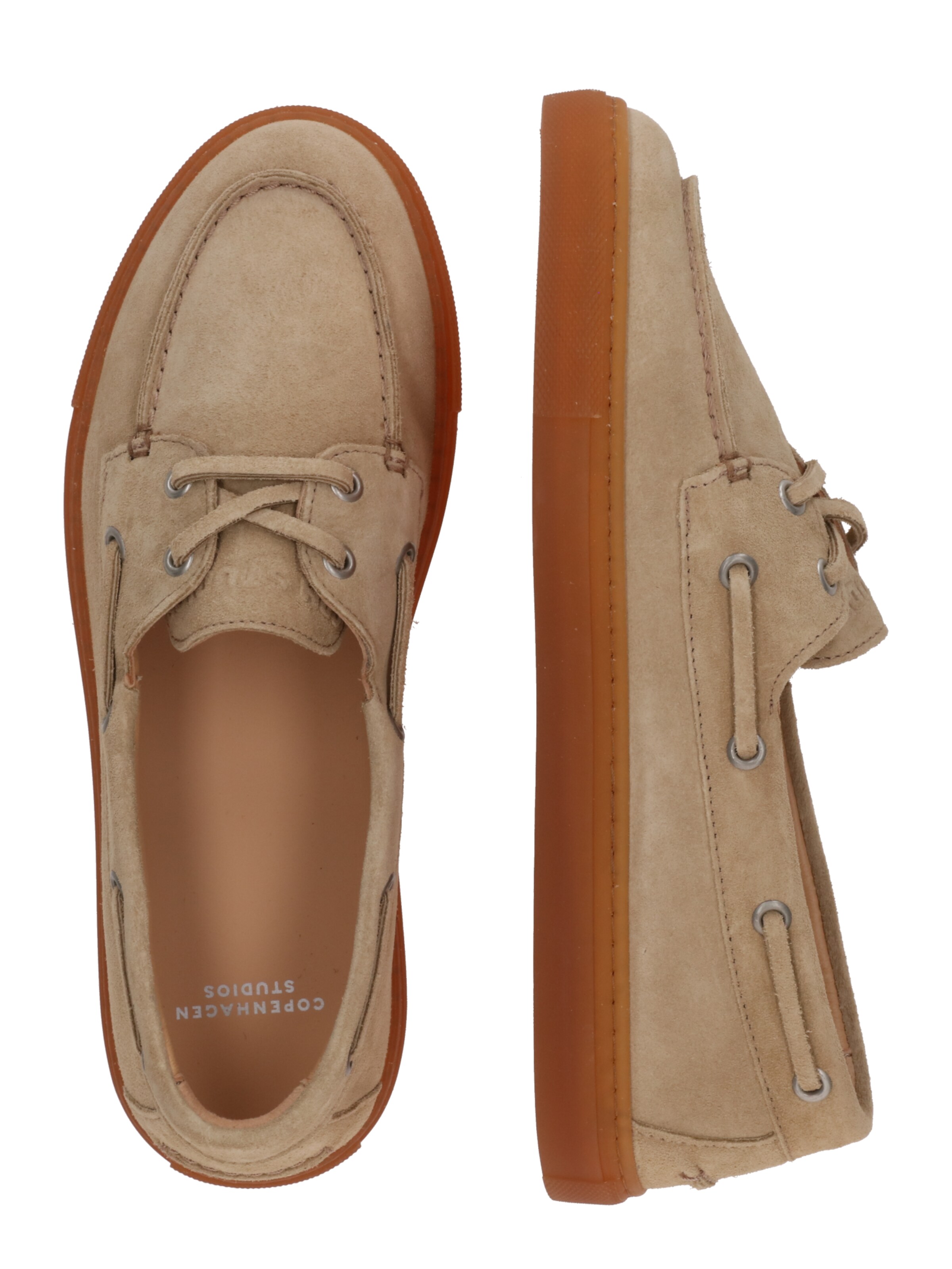 Copenhagen Studios Classic Flats in Beige