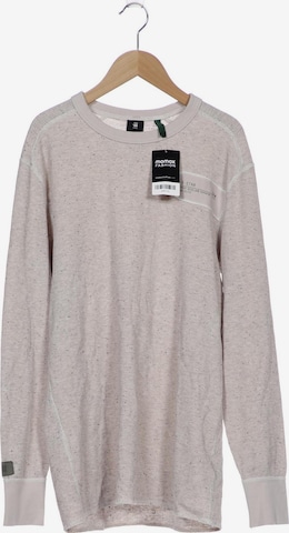 G-Star RAW Langarmshirt M in Beige: predná strana