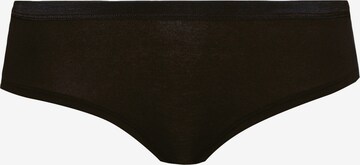 Hanro Boyshorts ' Cotton Sensation ' in Black: front