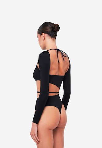 OW Collection Shirtbody 'Astral' i sort